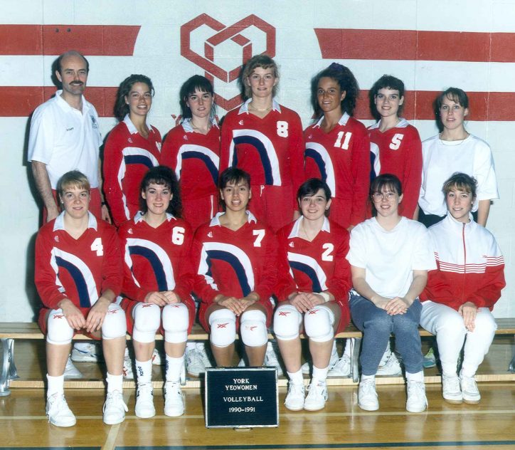 York Women's Volleyball Team photos 1979-1997 - Merv Mosher